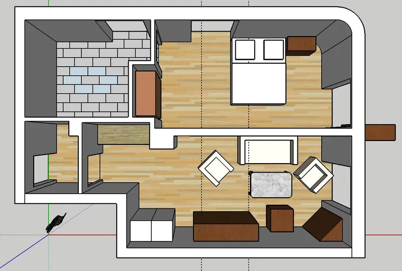 Moderne , barrierearme Wohnung für Singles,  Paare oder Senioren — photo 1